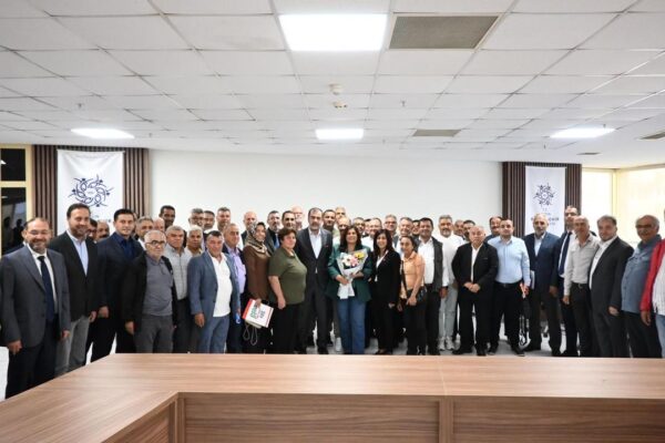 Başkan Çerçioğlu, Germencikli muhtarlarla bir aray...