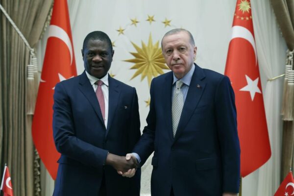 Cumhurbaşkanı Erdoğan, Paul Mashatile’yi kab...