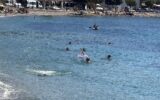 Bodrum’da ekim ayında turistlerin deniz keyf... Bodrum’da ekim ayında turistlerin deniz keyf...